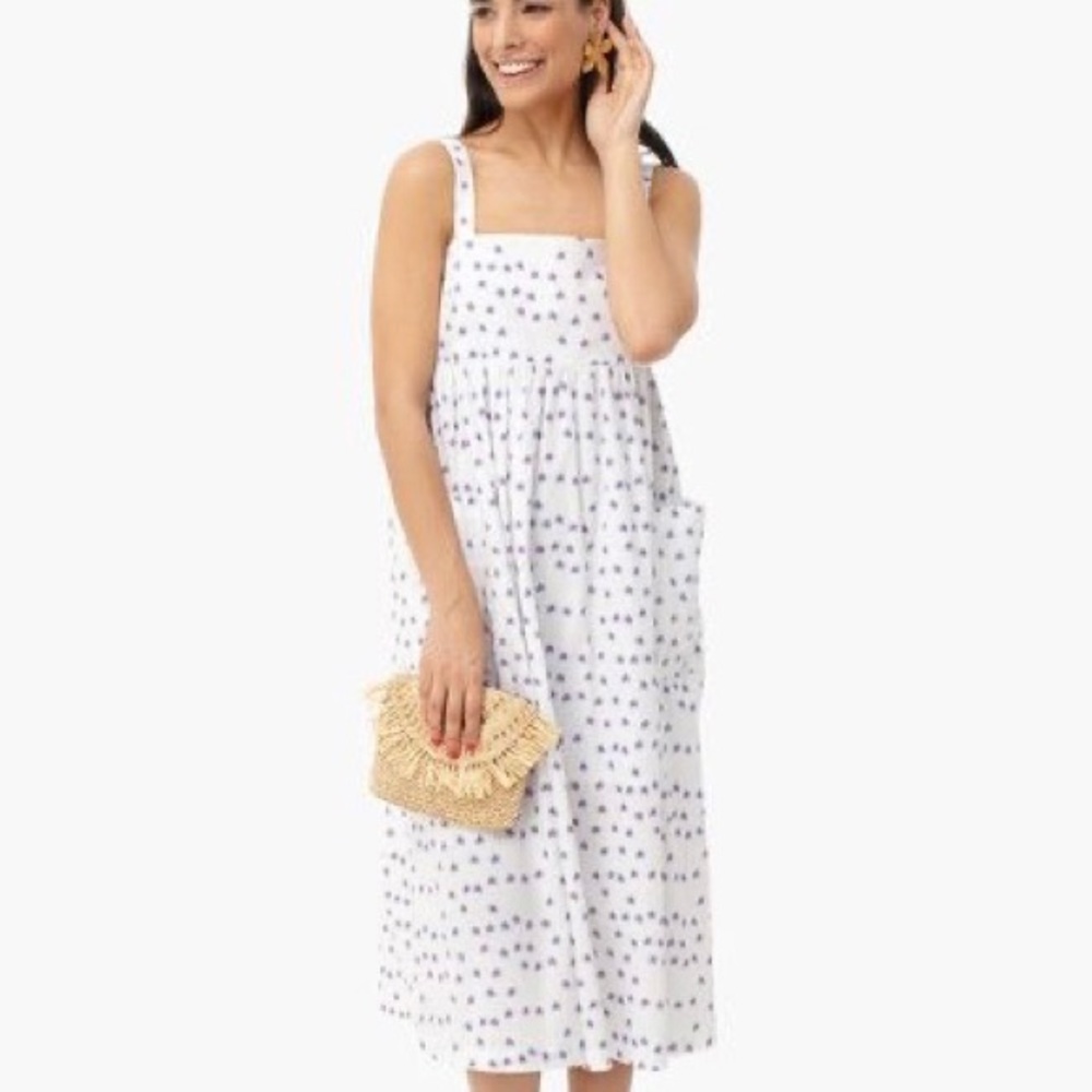 Tuckernuck Capri Floral Midi Dress, Size XS